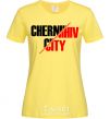 Женская футболка Chernihiv city Лимонный фото