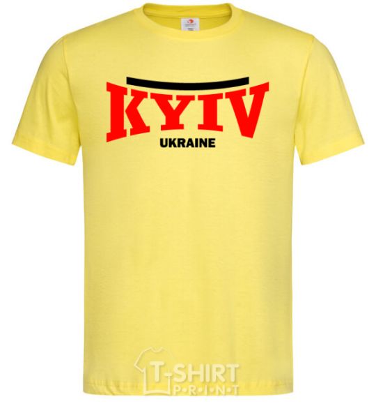 Men's T-Shirt Kyiv Ukraine cornsilk фото