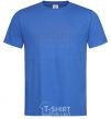 Men's T-Shirt Right bank royal-blue фото