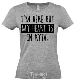 Women's T-shirt Kyїv sky-blue фото