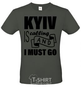 Men's T-Shirt Kyїv bottle-green фото