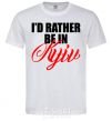 Men's T-Shirt I'd rather be in Kyiv White фото