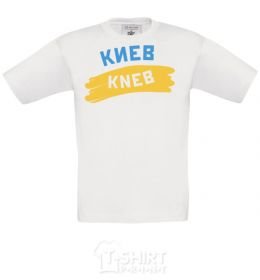 Kids T-shirt Kyїv White фото