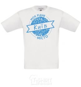Kids T-shirt Kyїv White фото