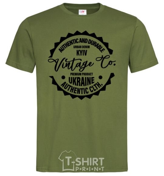 Men's T-Shirt Kyiv Vintage Co millennial-khaki фото