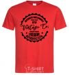 Men's T-Shirt Kyiv Vintage Co red фото