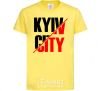 Kids T-shirt Kyiv city cornsilk фото