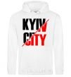 Men`s hoodie Kyiv city White фото