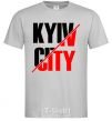 Men's T-Shirt Kyiv city grey фото