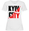 Women's T-shirt Kyiv city White фото