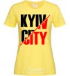 Women's T-shirt Kyiv city cornsilk фото