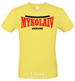 Men's T-Shirt Mykolaiv Ukraine cornsilk фото