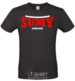 Men's T-Shirt Straight outta Sumy black фото