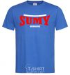 Мужская футболка Sumy Ukraine Ярко-синий фото