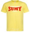 Men's T-Shirt Sumy Ukraine cornsilk фото