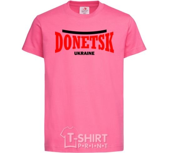 Kids T-shirt Donetsk Ukraine heliconia фото