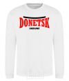 Sweatshirt Donetsk Ukraine White фото