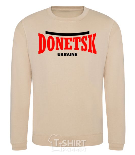 Sweatshirt Donetsk Ukraine sand фото