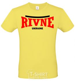 Мужская футболка Rivne Ukraine Лимонный фото
