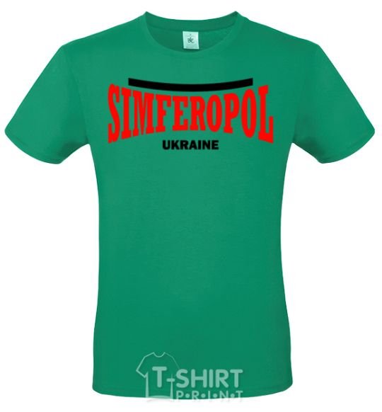 Men's T-Shirt Simferopol Ukraine kelly-green фото