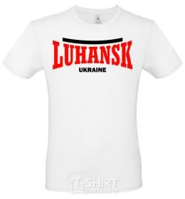 Men's T-Shirt Luhansk is calling and i must go red фото