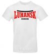 Men's T-Shirt Luhansk Ukraine White фото