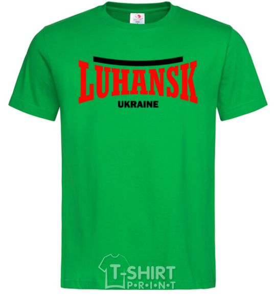 Men's T-Shirt Luhansk Ukraine kelly-green фото