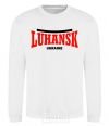 Sweatshirt Luhansk Ukraine White фото