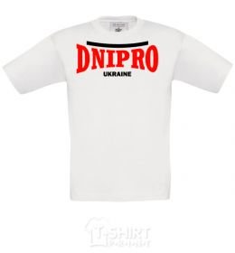 Детская футболка Dnipro Ukraine Белый фото