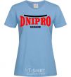 Women's T-shirt Dnipro Ukraine sky-blue фото