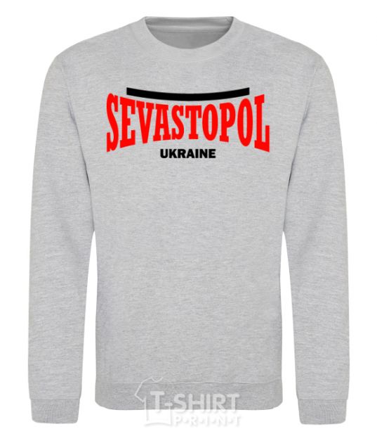 Sweatshirt Sevastopol Ukraine sport-grey фото