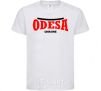 Kids T-shirt Odesa Ukraine White фото