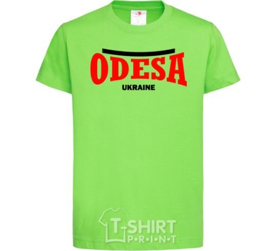 Kids T-shirt Odesa Ukraine orchid-green фото