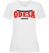 Women's T-shirt Odesa Ukraine White фото