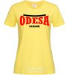 Women's T-shirt Odesa Ukraine cornsilk фото