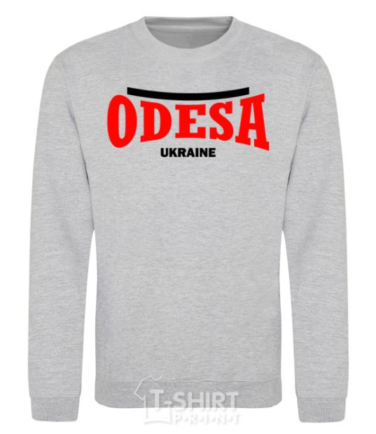 Sweatshirt Odesa Ukraine sport-grey фото