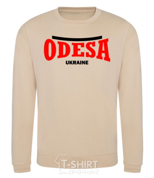 Sweatshirt Odesa Ukraine sand фото