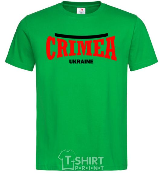 Men's T-Shirt Crimea Ukraine kelly-green фото