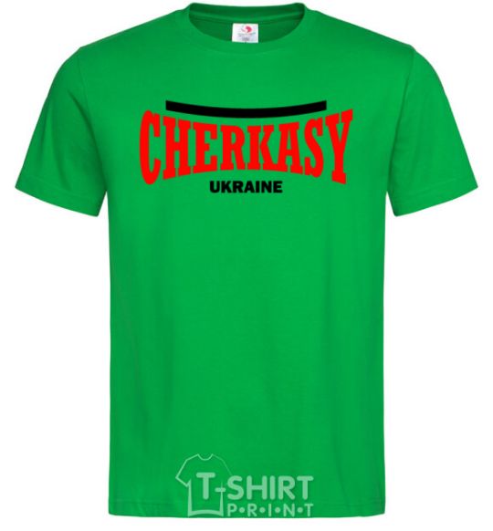 Men's T-Shirt Cherkasy Ukraine kelly-green фото