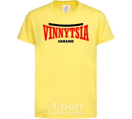 Kids T-shirt Vinnytsia Ukraine cornsilk фото