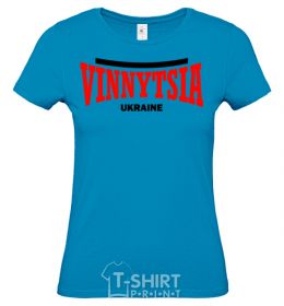 Women's T-shirt Vinnitsa Capital of world White фото