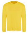 Sweatshirt Lviv resident yellow фото