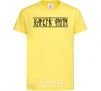 Kids T-shirt Kharkiv resident cornsilk фото