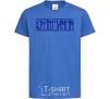 Kids T-shirt Crimean royal-blue фото