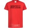 Kids T-shirt Zaporozhets red фото