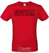 Men's T-Shirt Zaporozhets red фото