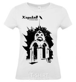 Women's T-shirt Kharkiv is calling and i must go sky-blue фото