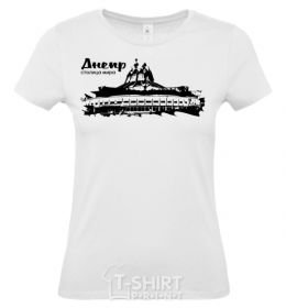 Женская футболка Straight outta Dnipro Темно-синий фото