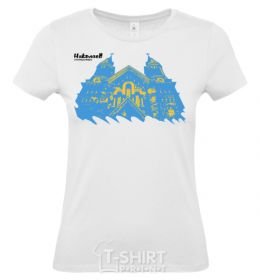 Women's T-shirt Nikolaev is the capital of the world White фото