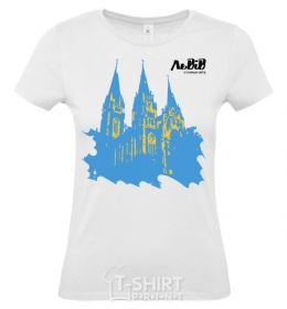 Women's T-shirt Lviv is calling and i must go grey фото